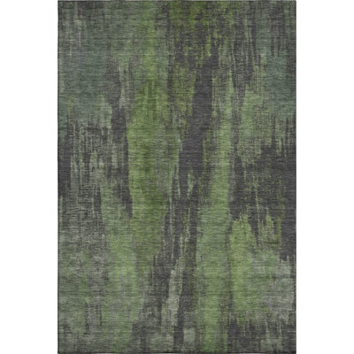 Premium Machine Washable Lampkins AMF1648 Abstract Rug