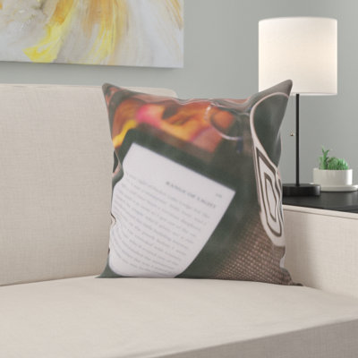 Kindle Throw Pillow