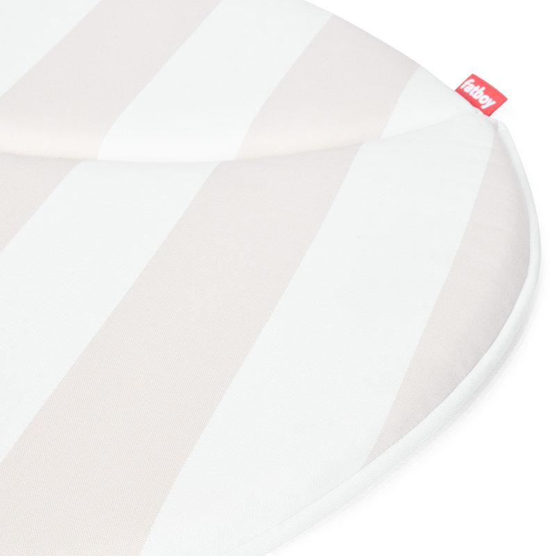 Coussin d'extérieur Netorious, Rayure, beige sablonneux