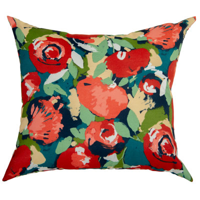  Coussin décoratif floral intérieur / extérieur en polyester