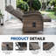 Chaise longue inclinable et réglable en osier Serita-400994833-400994836