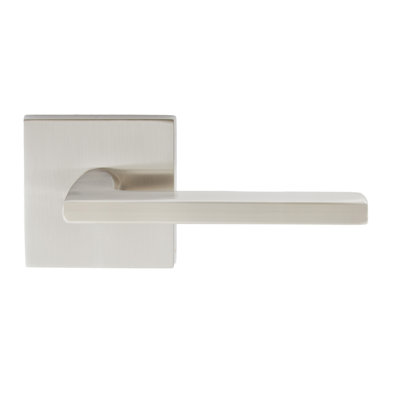 Bravura 839-7 Delray Dummy Lever on Square Contemporary  Rose in Satin Nickel