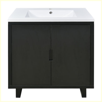 Ensemble de meuble-lavabo moderne avec lavabo