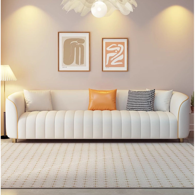 Modern Creative Minimalist Sofa, Off-White