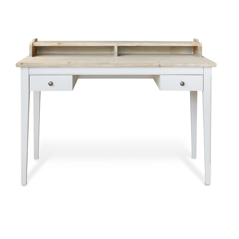 Jamaul Solid Wood Executive Desk, 76 x 120 x 60