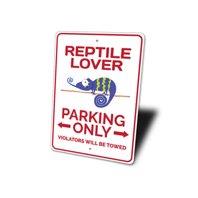 Enseigne de reptile
