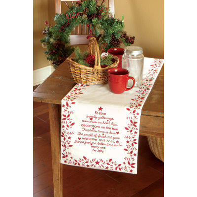 Chemin de table Christmas Time