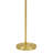 Rattan Weave Shade Floor Lamp Natural And Gold | Gift Idea