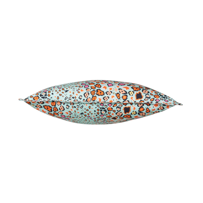 Leopard Lights - Linen, Kingfisher