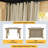 Joyside Outdoor Solid Wood Patio Gazebo,Hardtop Gazebo with Privacy Curtains,Snow Support, Wind Resistance, Shade for Garden, Patio, Deck, Entertaining