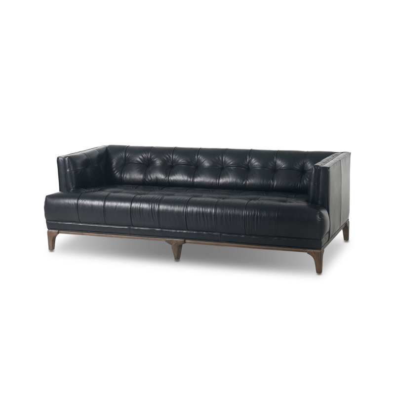 Dylan Sofa, Sapphire Olive Velvet, Aspen Gray