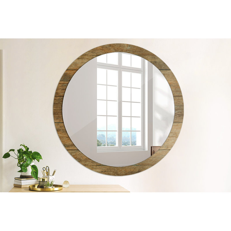 Huldar Glass Flat Wall Mirror
