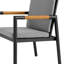 Fauteuil de salle à manger de patio avec coussin Urgeon-56436455-56436454