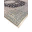 Tapis unique en laine noué à la main de style traditionnel ivoire / bleu / noir 8 pi 7 po x 12 pi 1 po Nain