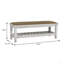Banc blanc antique