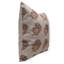 Housses de coussin en lin pur à motif de Fab Fabine (fleur d'été, orange)-97419706