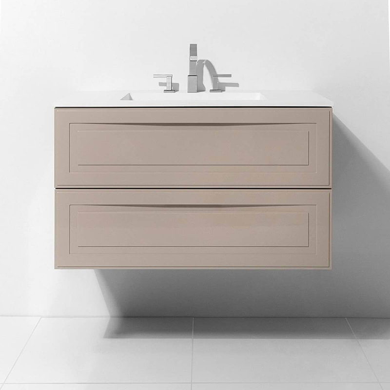 36.25 in. Single Vanity, Crema Beige