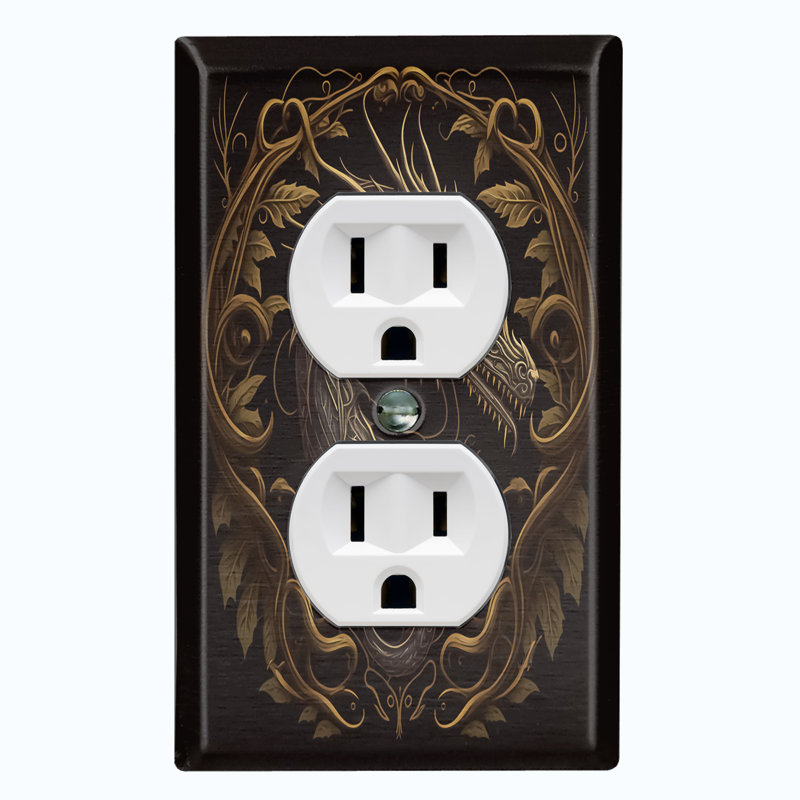Plaque murale Elder Dragon Nature Crest