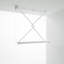 Foxydry Mini White Aluminum Foldable Retractable Clothesline-1483827267