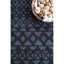 Tapis bleu tissé à la main Riemer Southwestern-801239080
