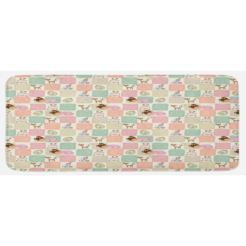 Tapis de cuisine pour bébé