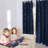 Kellda Thermal Room Darkening Polyester Curtain Panels-1382751174-1382751033