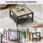 Industrial Square Coffee Table