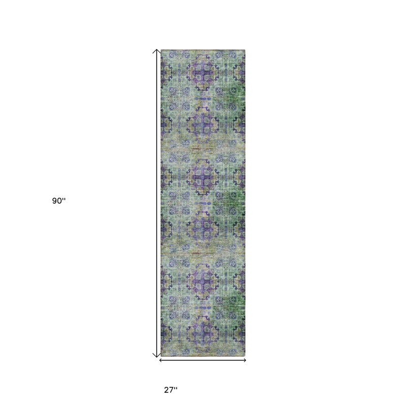 Tapis de couloir intérieur et extérieur 8 pi