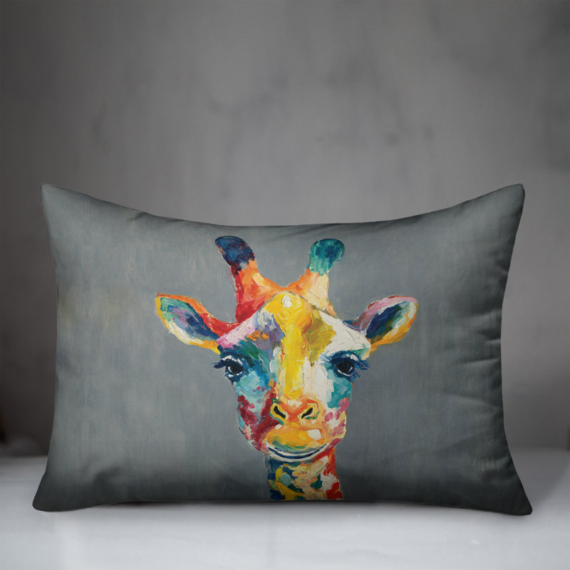 Outdoor Throw Pillow, Dark Gray