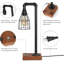 Lampe de bureau 16,5 po avec port USB et prise de courant