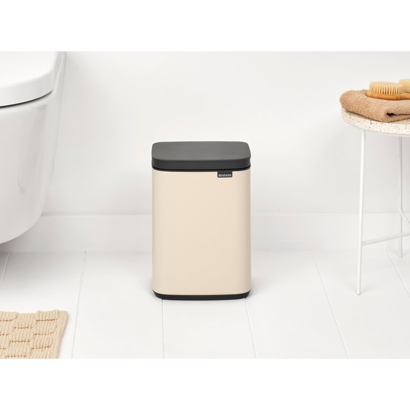 Brabantia Bo Waste Bin, Soft Beige, 4 L