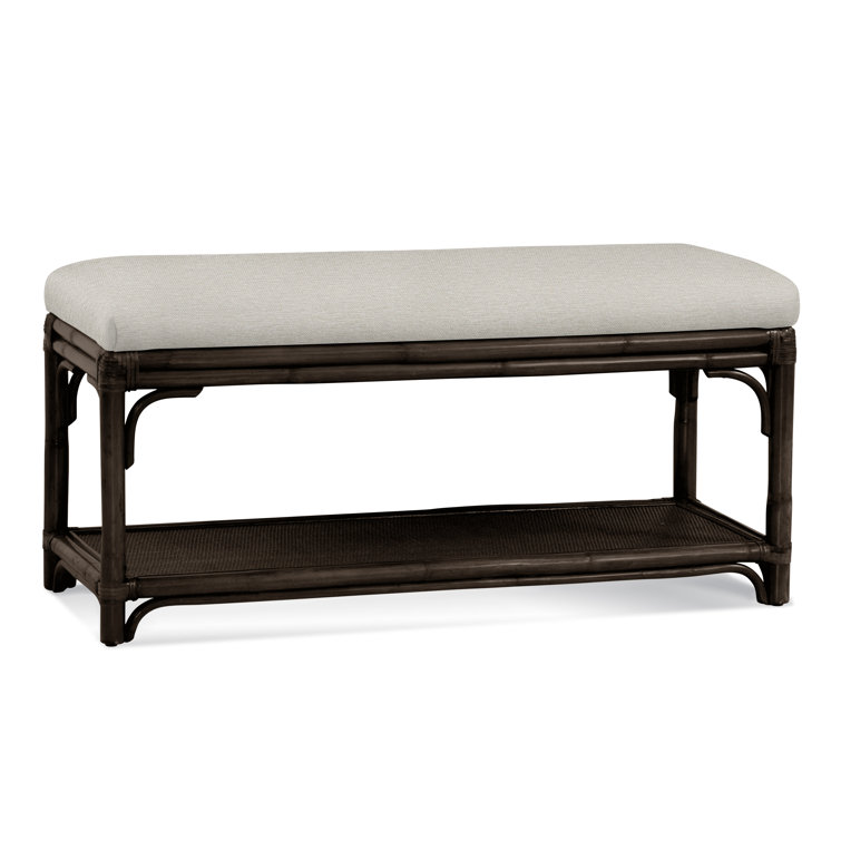 Banc de rangement en osier Summer Retreat