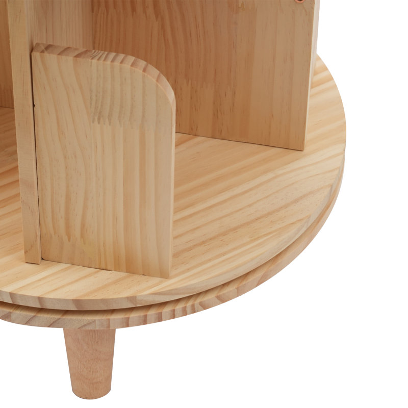 Support de rangement rotatif pour bibliothèque
