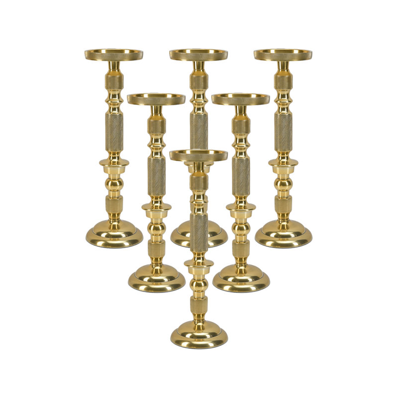 Aluminum Tabletop Pillar, 12" H x 3.5" W x 3.5" D