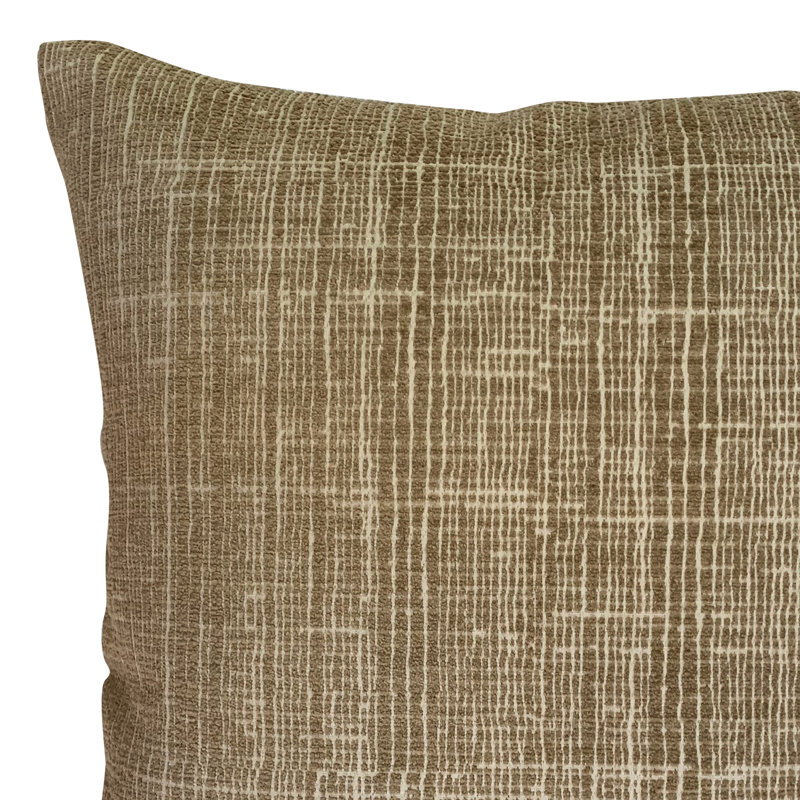 Brandi Pillow Sham, Brown/Tan, Queen
