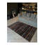 Tapis multicolore en osier à motif rayé décoratif lavable à la machine-141709887