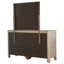 Commode 9 tiroirs avec miroir Flores