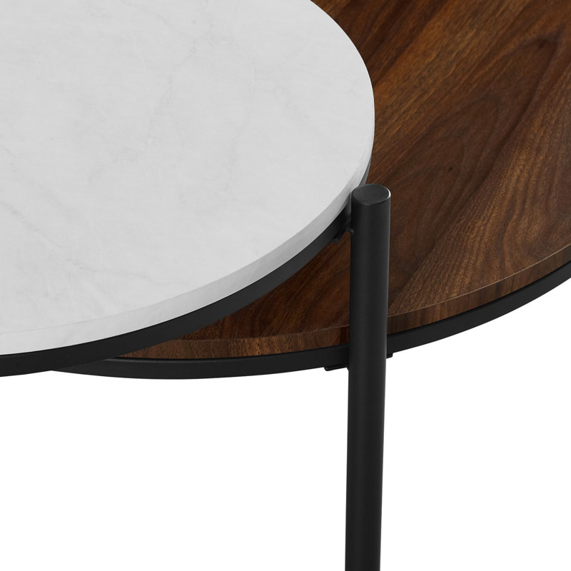 Table basse Hartstein, Brun