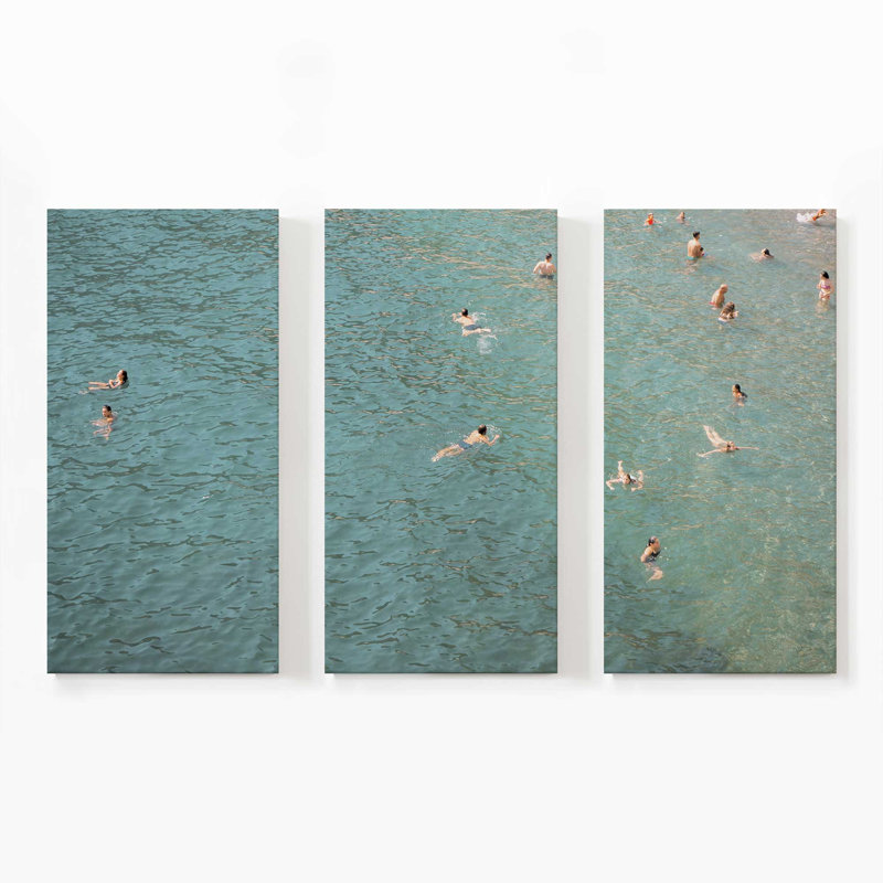 Impression sur toile Rafraîchissant, Toile tendue, H 40 po x l 60 po x P 1,25 po, 4