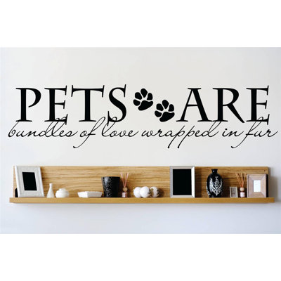 Text & Numbers Wall Decal