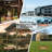 Wooden Grill Pergola with Built-In Lighting & Bar