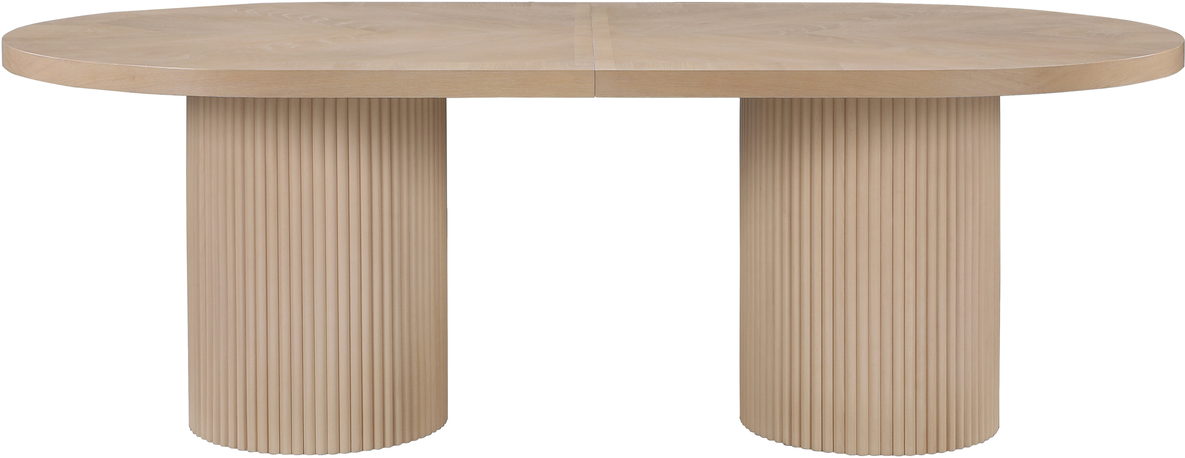 Wrought Studio™ Ivona Oak Dining Table & Reviews | Wayfair