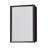 Cyrille Recessed & Surface Framed Medicine Cabinet with Mirror and Shelves-818042657-860957902