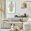  «Color Me Happy» par Club Daydream, art mural en verre acrylique, 24 po x 36 po-1582604317