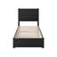 Lit plateforme en bois avec pied de lit et gigogne Aveline-155936801-155936804