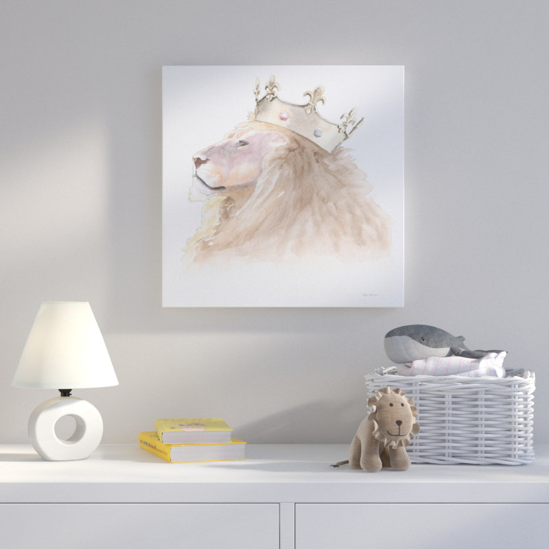 «Jungle Royals I Crop», art encadré, H 21,5 po x l 21,5 po x P 2 po, Cadre flottant argent