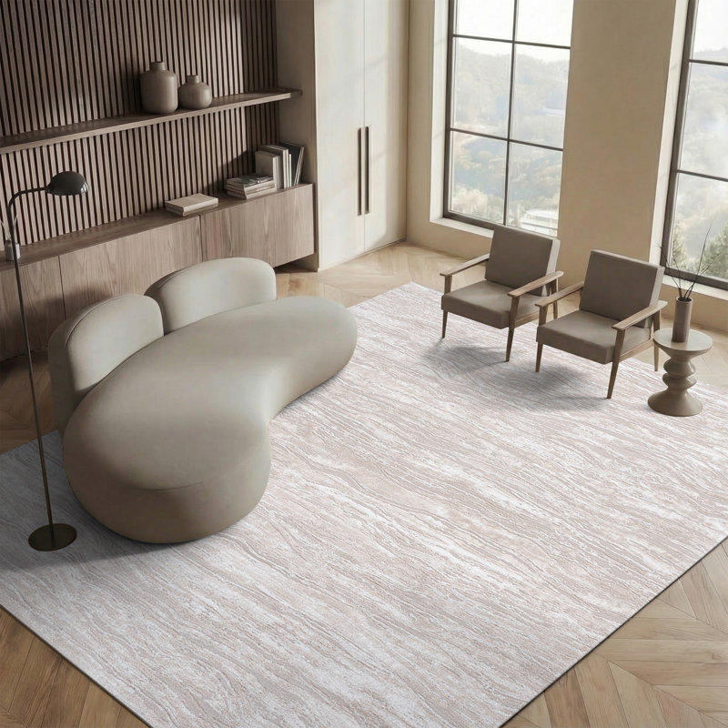 Earby Performance Abstract Rug, Rectangle 8' x 10'