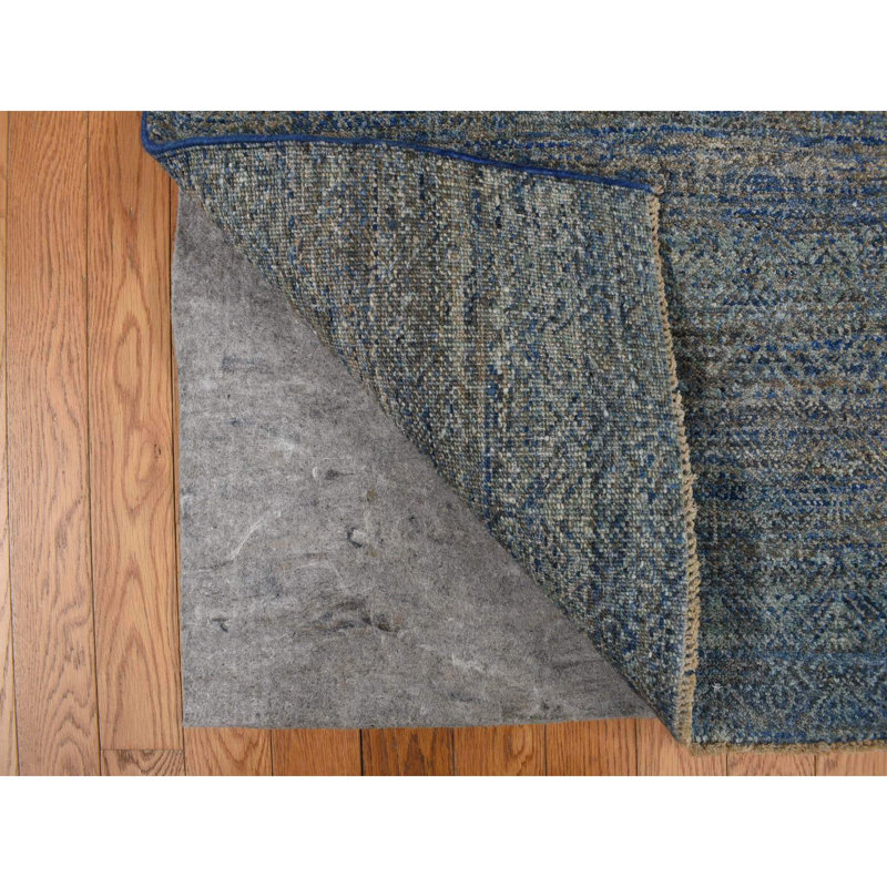 Tapis 100% laine noué à la main 5 pi x 14 pi bleu Kohinoor Collection 5 pi x 14 pi C0BA1F3B4B054216BBCC6E0A9D17F53F
