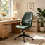 Chaise de bureau ergonomique, chaise de direction, chaise pivotante réglable en hauteur, chaise de bureau-1673897028