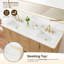 Siena 72" Double Bathroom Vanity with Grain White Engineered Stone Countertop without Mirror